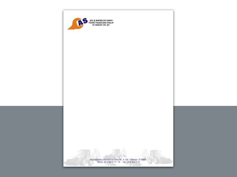 Antetli Kağıt Tasarımı & Baskısı